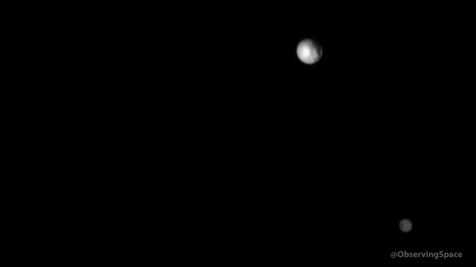 Pluto & Charon on July 3, 2015 - 04:46:00 UTC