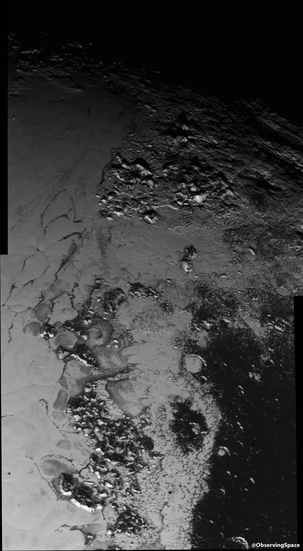 Icy Mountains of Pluto